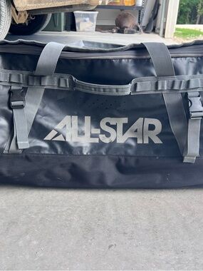 Adult All-Star S7 Elite Catchers Roller Baseball Wheeled Bag